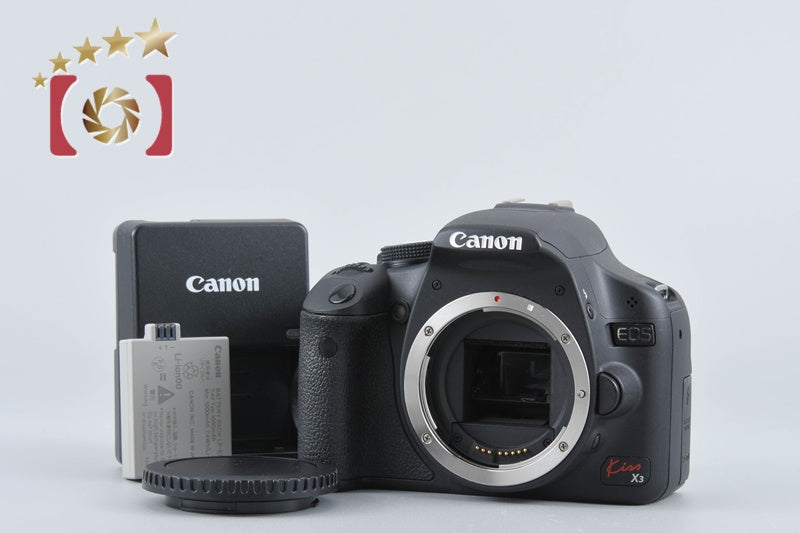 [Used] Canon EOS Kiss X3 Digital SLR Camera, Low Shutter Count