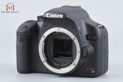 [Used] Canon EOS Kiss X3 Digital SLR Camera, Low Shutter Count