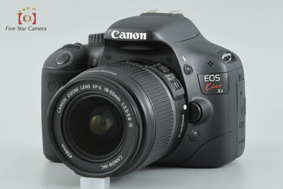 [Used] Canon EOS Kiss X4 Double Zoom Kit, Low Shutter Count
