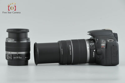 [Used] Canon EOS Kiss X4 Double Zoom Kit, Low Shutter Count