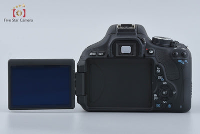 [Used] Canon EOS Kiss X5 + EF-S 18-55mm f/3.5-5.6 IS STM + EF-S 55-250mm f/4-5.6 IS II - Low Shutter Count