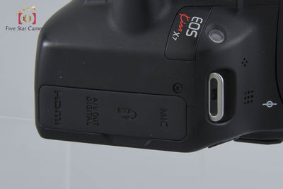 [Used] Canon EOS Kiss X7 Black Digital SLR Camera