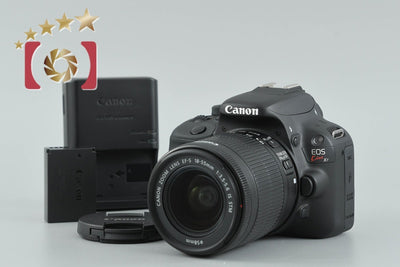 [Used] Canon EOS Kiss X7 EF-S 18-55mm IS STM Lens Kit Black - Low Shutter Count