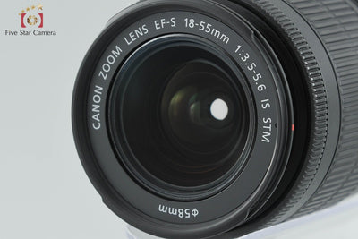 [Used] Canon EOS Kiss X7 EF-S 18-55mm IS STM Lens Kit Black - Low Shutter Count