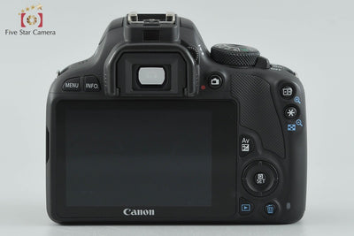 [Used] Canon EOS Kiss X7 Double Zoom Kit Black, Low Shutter Count