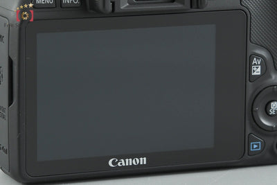 [Used] Canon EOS Kiss X7 Double Zoom Kit Black, Low Shutter Count