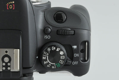 [Used] Canon EOS Kiss X7 Double Zoom Kit Black, Low Shutter Count