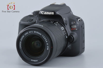 [Used] Canon EOS Kiss X7 Double Zoom Kit Black