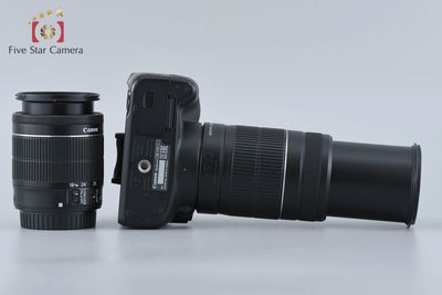 [Used] Canon EOS Kiss X7 Double Zoom Kit Black