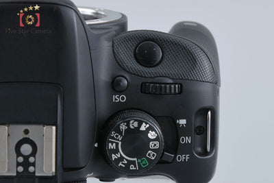 [Used] Canon EOS Kiss X7 Double Zoom Kit Black