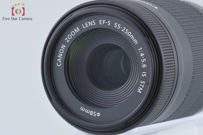 [Used] Canon EOS Kiss X7i Double Zoom Kit with Original Box