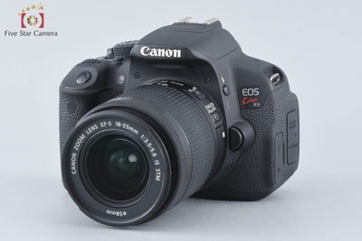 [Used] Canon EOS Kiss X7i Double Zoom Kit with Original Box