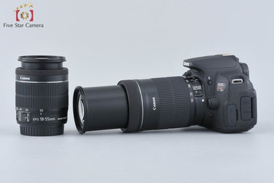 [Used] Canon EOS Kiss X7i Double Zoom Kit with Original Box
