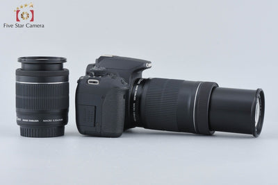 [Used] Canon EOS Kiss X7i Double Zoom Kit with Original Box