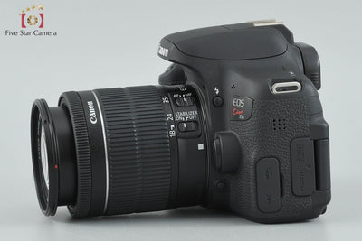 [Used] Canon EOS Kiss X8i EF-S 18-55 IS STM Lens Kit