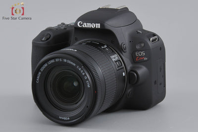 [Used] Canon EOS Kiss X9 EF-S 18-55 IS STM Lens Kit Black - Low Shutter Count