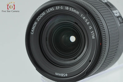 [Used] Canon EOS Kiss X9 Double Zoom Kit Black - Low Shutter Count