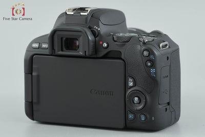 [Used] Canon EOS Kiss X9 Double Zoom Kit Black - Low Shutter Count