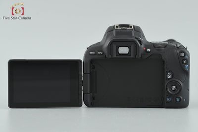 [Used] Canon EOS Kiss X9 Double Zoom Kit Black - Low Shutter Count
