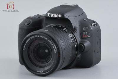 [Used] Canon EOS Kiss X9 Double Zoom Kit Black