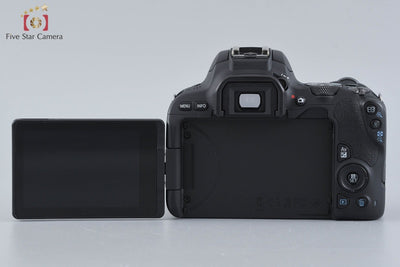 [Used] Canon EOS Kiss X9 Double Zoom Kit Black