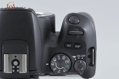[Used] Canon EOS Kiss X9 Double Zoom Kit Black