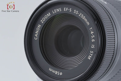 [Used] Canon EOS Kiss X9 Double Zoom Kit Black