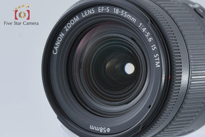 [Used] Canon EOS Kiss X9 Double Zoom Kit Black - Low Shutter Count