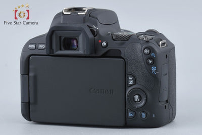 [Used] Canon EOS Kiss X9 Double Zoom Kit Black - Low Shutter Count