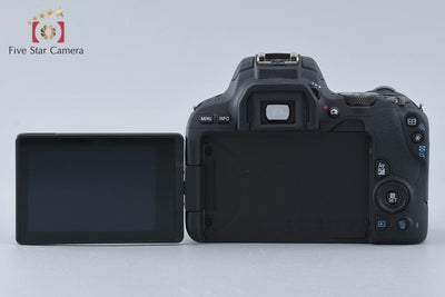 [Used] Canon EOS Kiss X9 Double Zoom Kit Black - Low Shutter Count