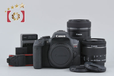 [Used] Canon EOS Kiss X9i Double Zoom Kit