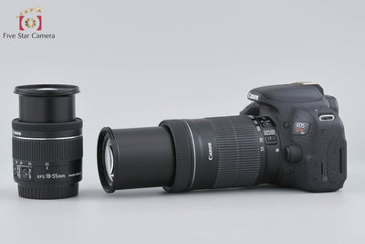 [Used] Canon EOS Kiss X9i Double Zoom Kit