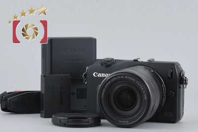 [Used] Canon EOS M EF-M 18-55mm f/3.5-5.6 IS STM Lens Kit Black