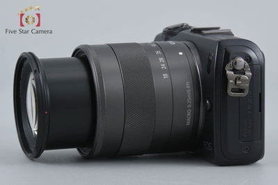 [Used] Canon EOS M EF-M 18-55mm f/3.5-5.6 IS STM Lens Kit Black