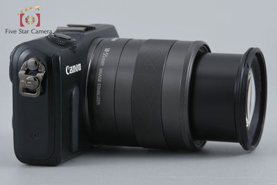 [Used] Canon EOS M EF-M 18-55mm f/3.5-5.6 IS STM Lens Kit Black