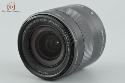 [Used] Canon EOS M EF-M 18-55mm f/3.5-5.6 IS STM Lens Kit Black