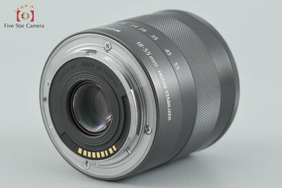 [Used] Canon EOS M EF-M 18-55mm f/3.5-5.6 IS STM Lens Kit Black
