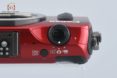 [Used] Canon EOS M EF-M 18-55 IS STM Lens Kit Red