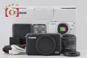[Used] Canon EOS M10 EF-M 15-45 IS STM Lens Kit Black with Original Box