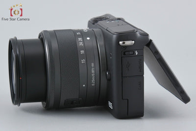 [Used] Canon EOS M10 EF-M 15-45 IS STM Lens Kit Black with Original Box