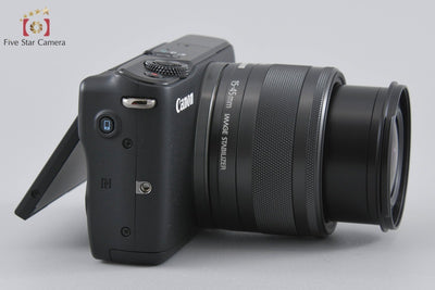 [Used] Canon EOS M10 EF-M 15-45 IS STM Lens Kit Black with Original Box