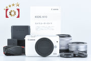 [Used] Canon EOS M10 Double Lens Kit White