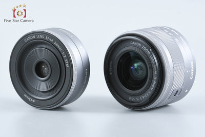 [Used] Canon EOS M10 Double Lens Kit White