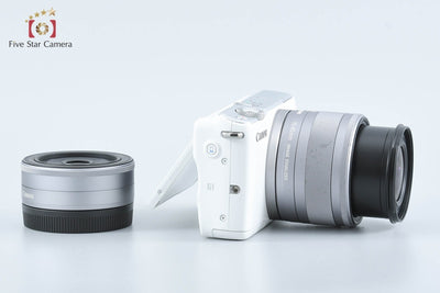 [Used] Canon EOS M10 Double Lens Kit White