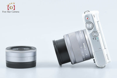 [Used] Canon EOS M10 Double Lens Kit White