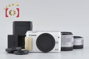 [Used] Canon EOS M10 Double Lens Kit White