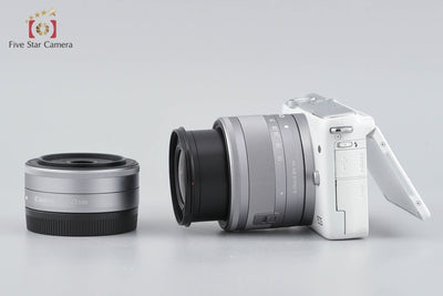 [Used] Canon EOS M10 Double Lens Kit White