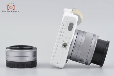 [Used] Canon EOS M10 Double Lens Kit White