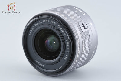 【Used】Canon EOS M10 EF-M 15-45 IS STM Lens Kit White