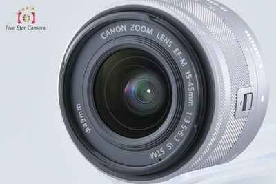 [Used] Canon EOS M10 EF-M 15-45 IS STM Lens Kit White